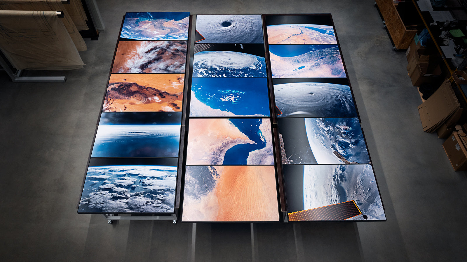 Ein Astronaut fotografiert die Welt