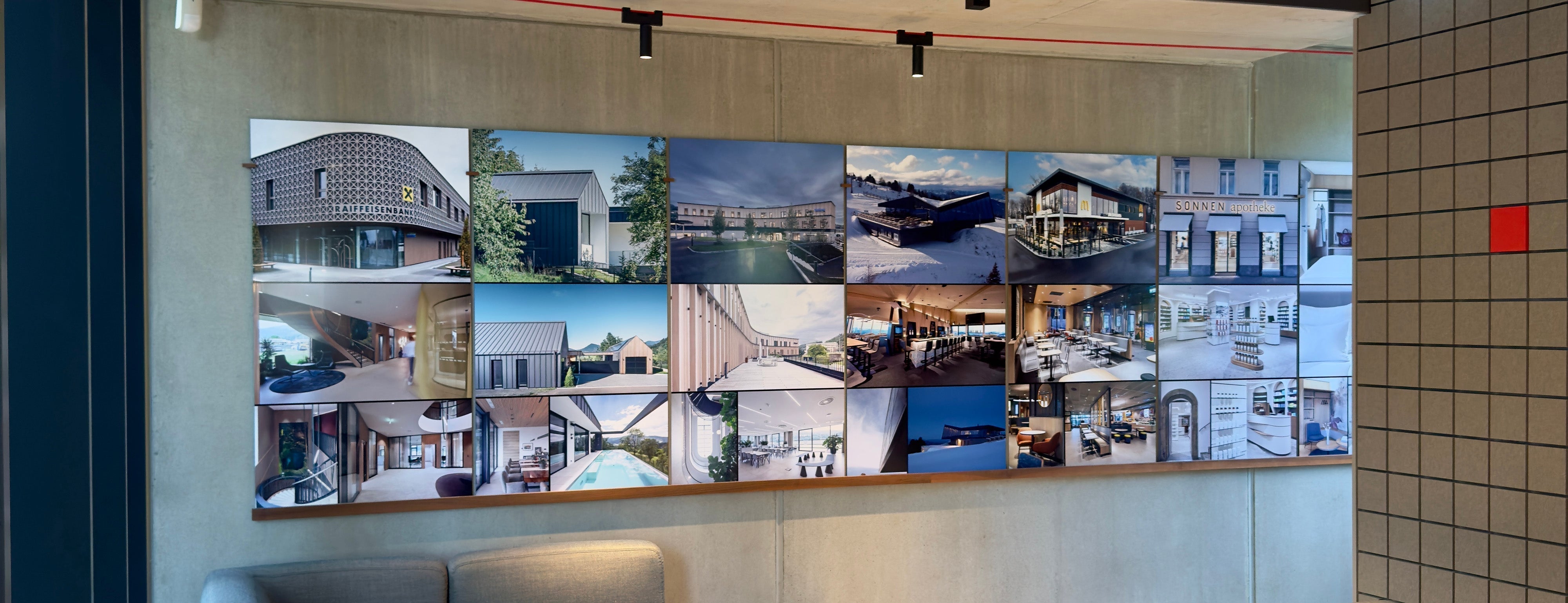 Strahlender Empfang: Portfolio-Präsentation bei Viereck Architekten
